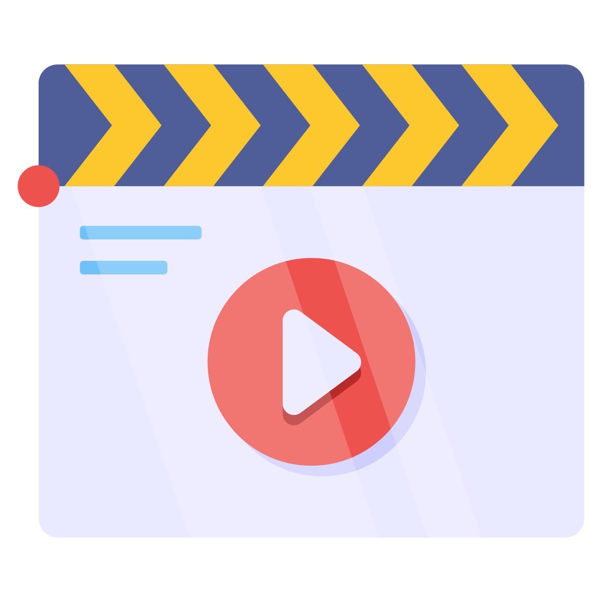 clapperboard icon
