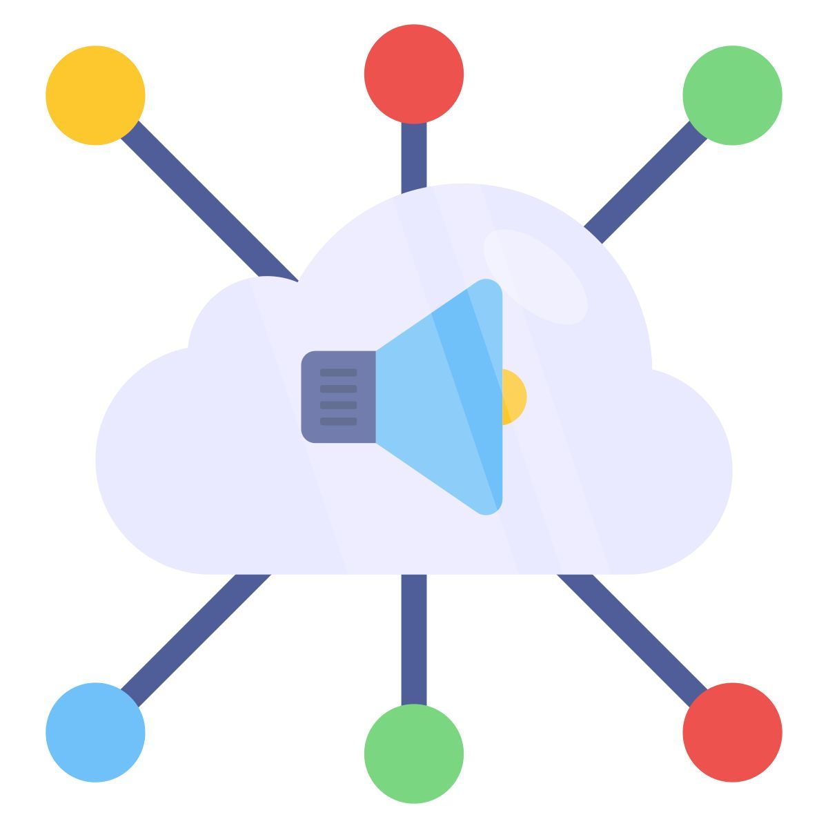 anuncio de la nube icon