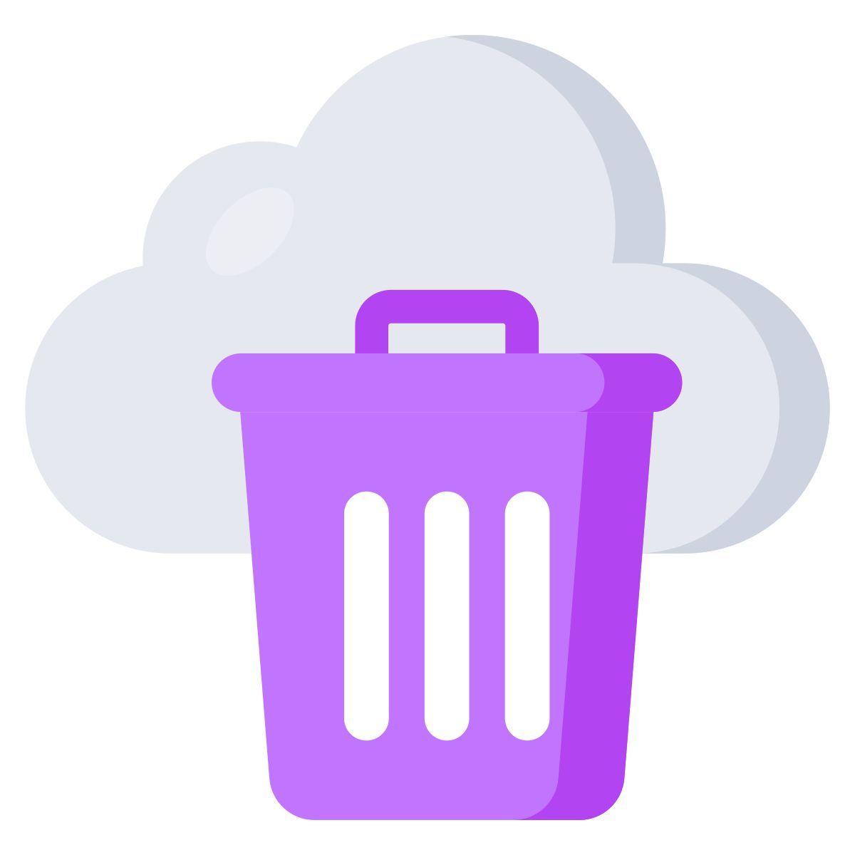 cloud bin icon