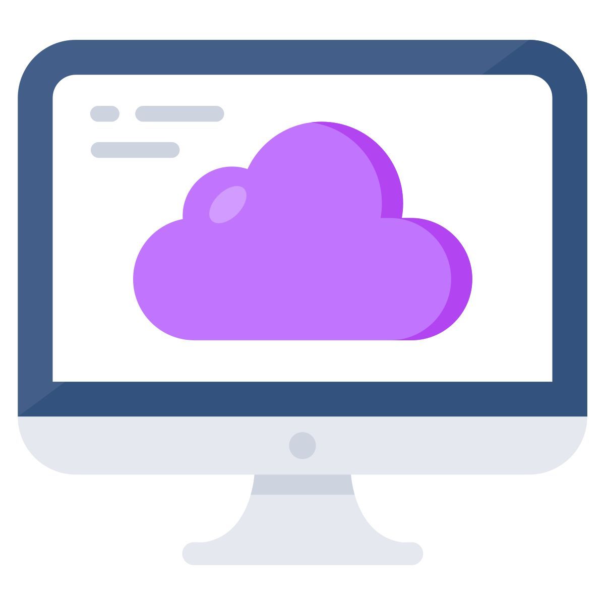 cloud computer icon
