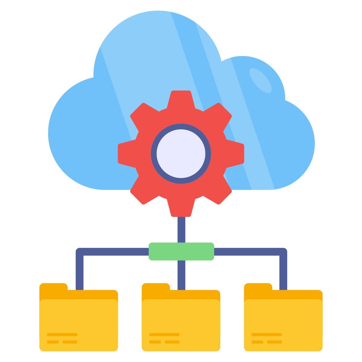 Gestión de datos en la nube icon
