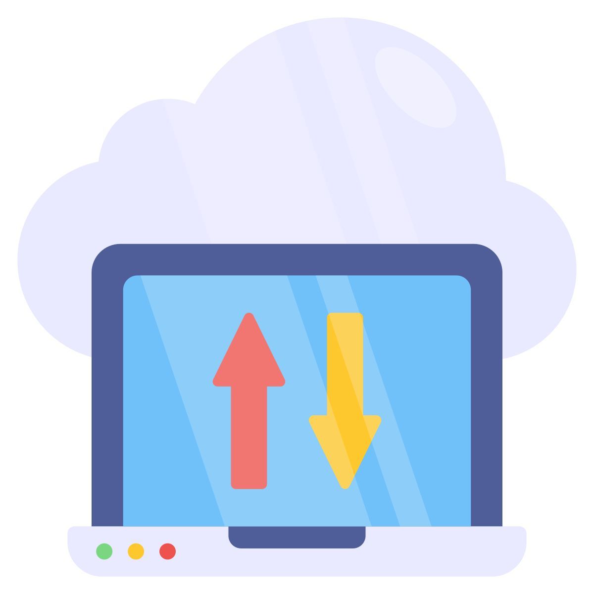 data transfer icon