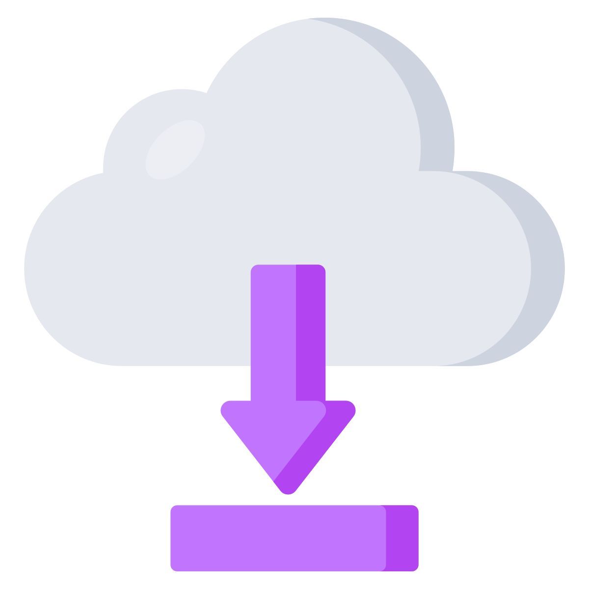cloud download icon