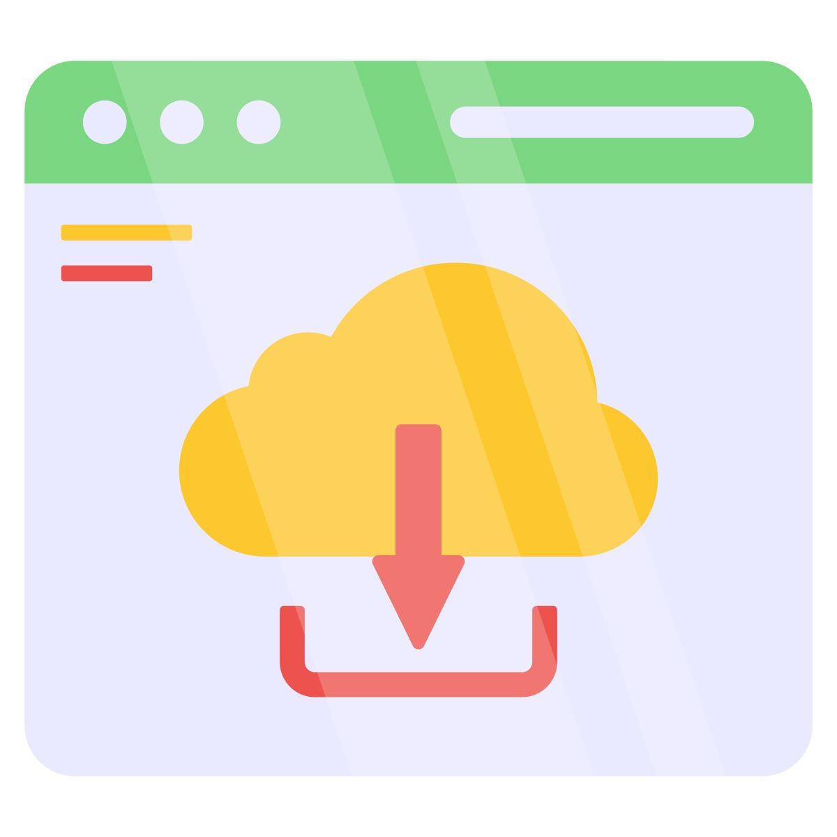 cloud download icon