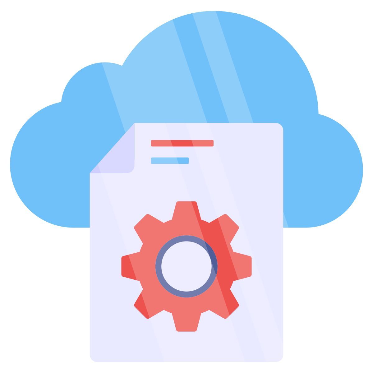 cloud file management icon