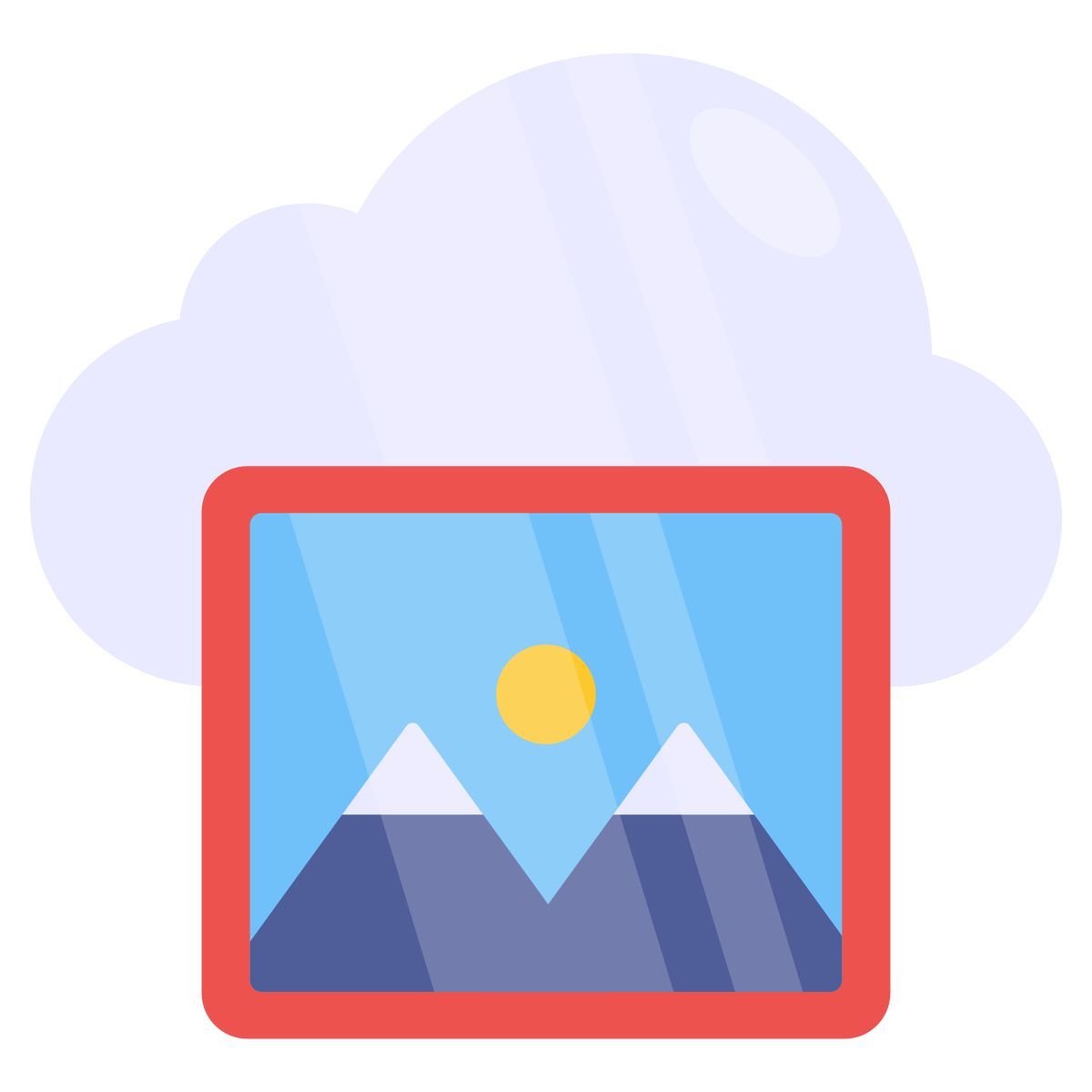cloud gallery icon