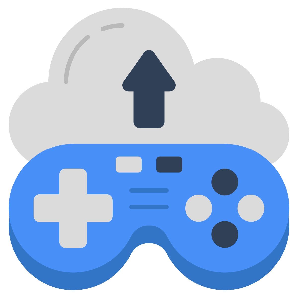 cloud game upload icon