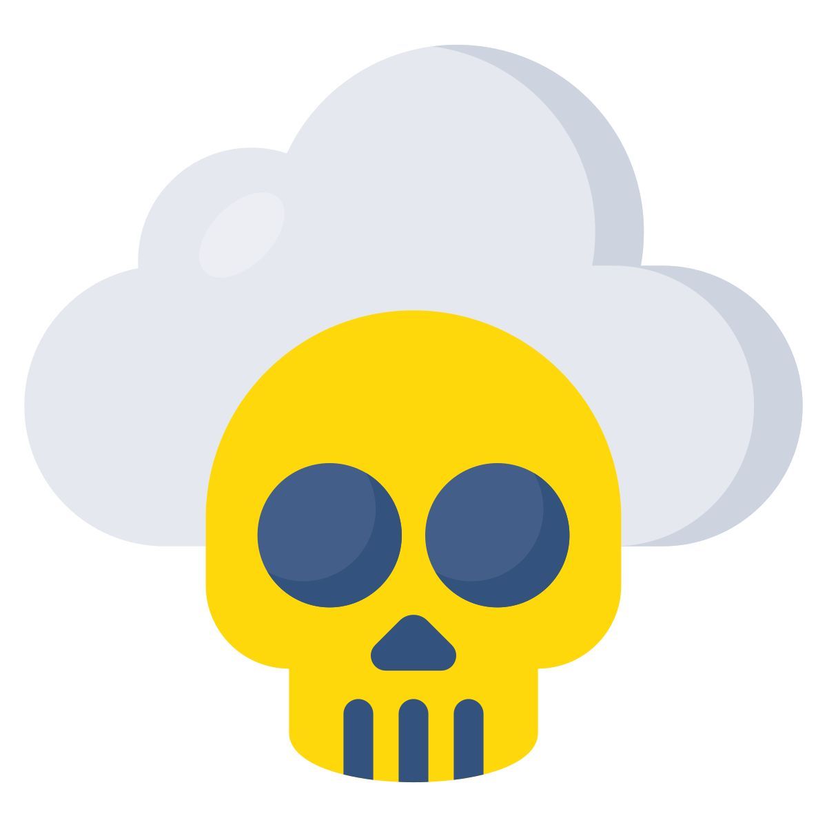 cloud hacking icon