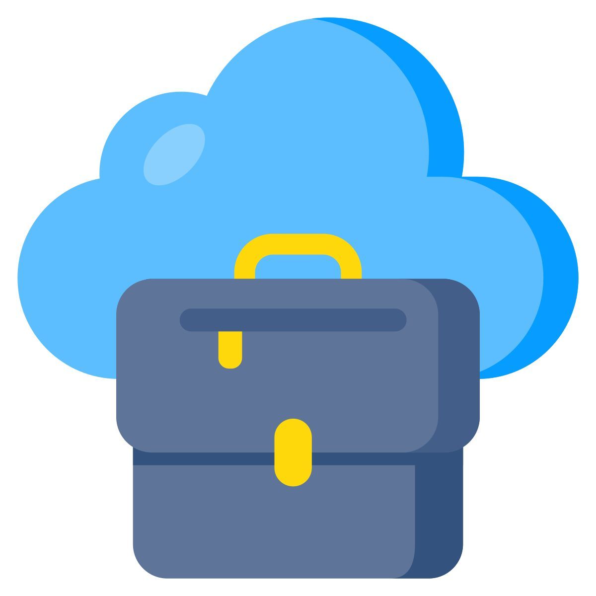 cloud job icon