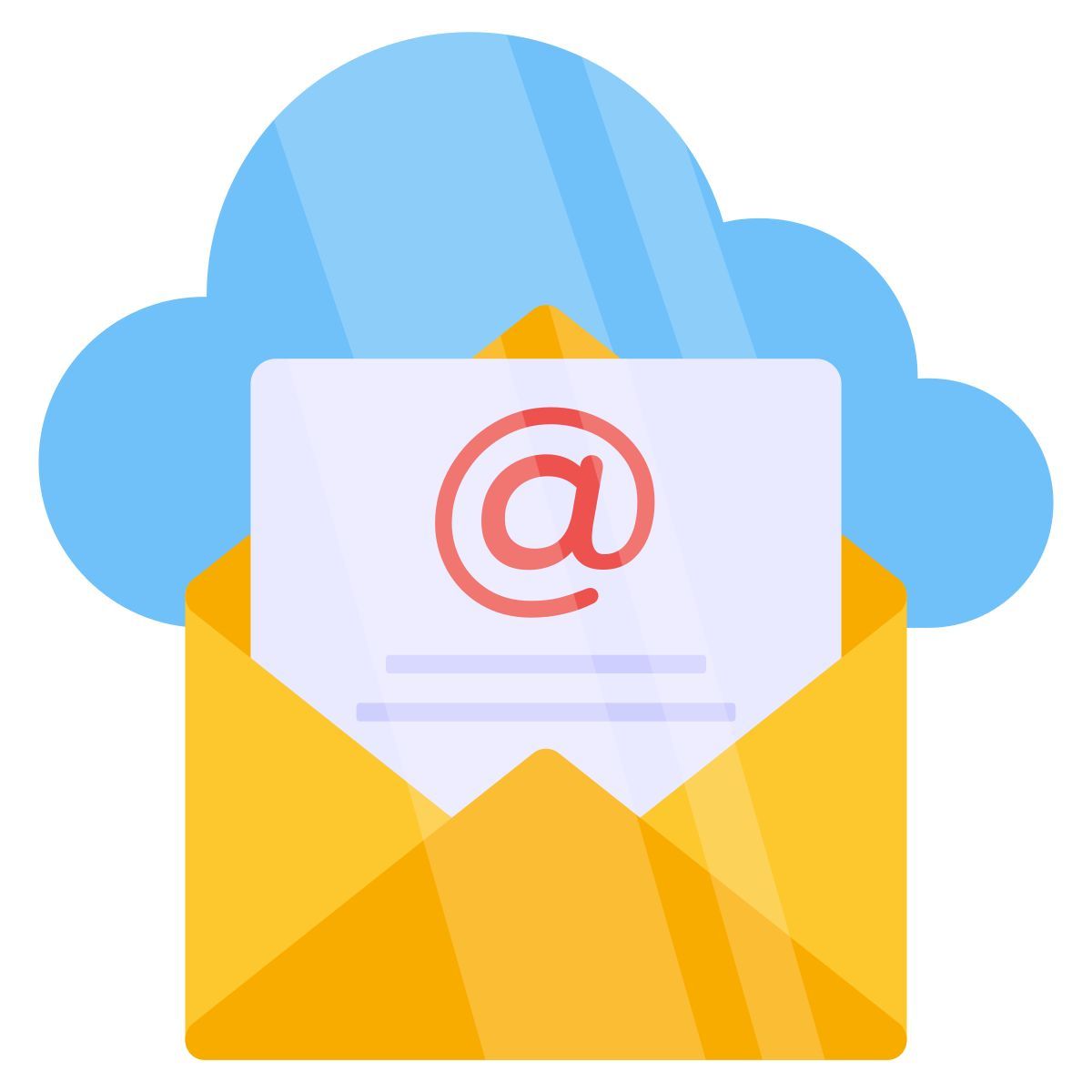 cloud mail icon