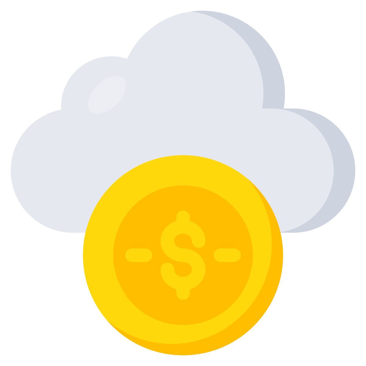cloud geld icon