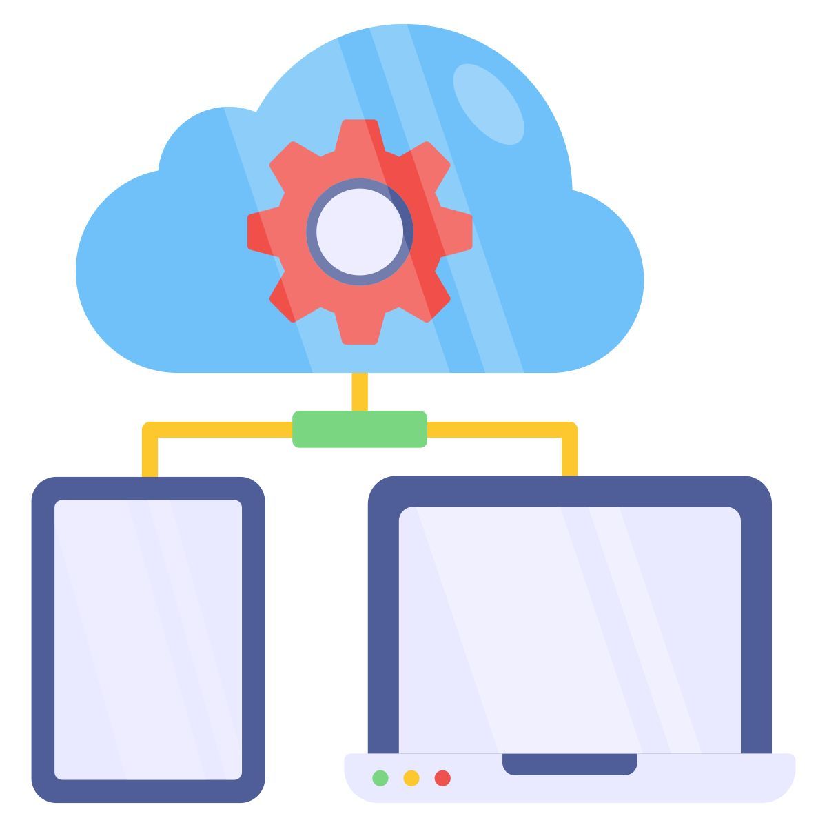 Gestión de redes en la nube icon