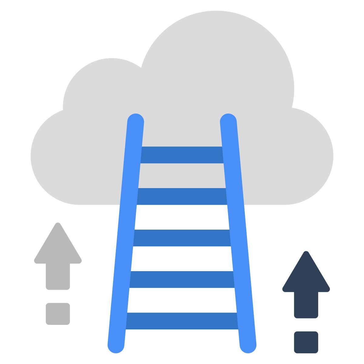 cloud path icon