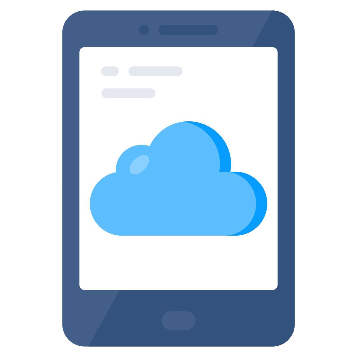 teléfono en la nube icon
