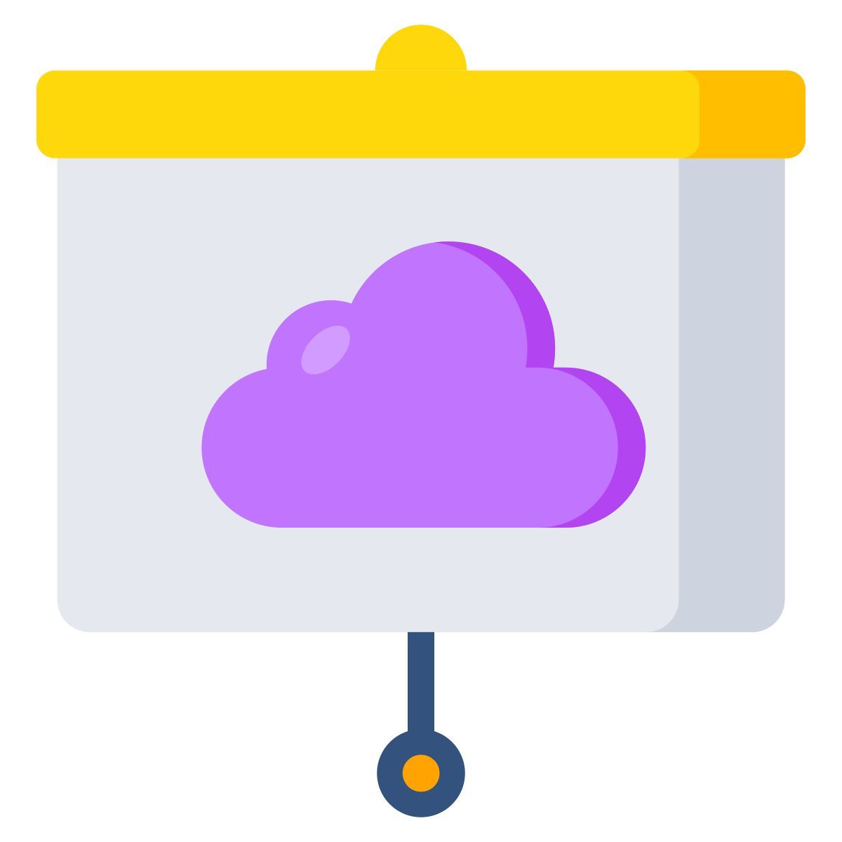 presentación en la nube icon