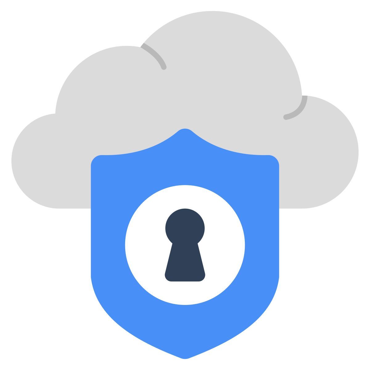 cloud security icon