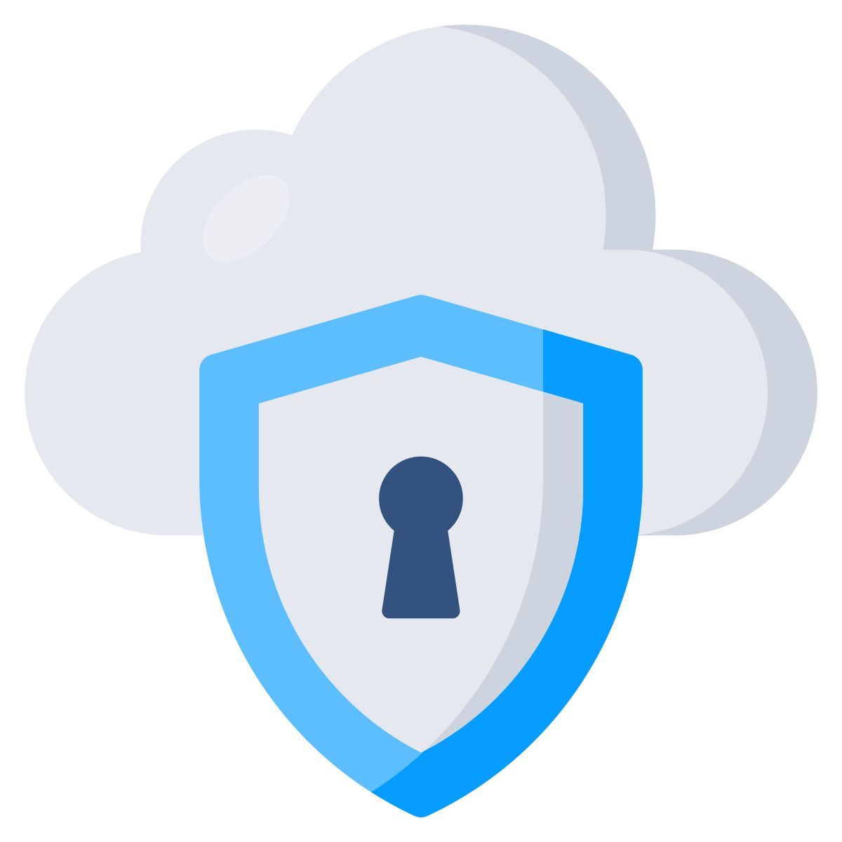 cloud security icon