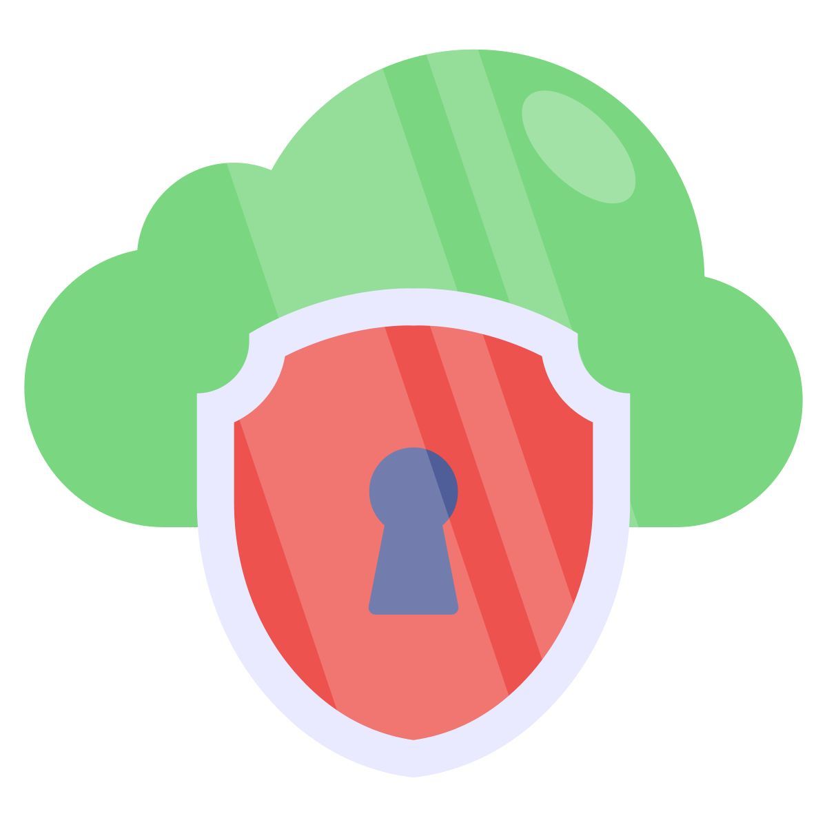 cloud security icon