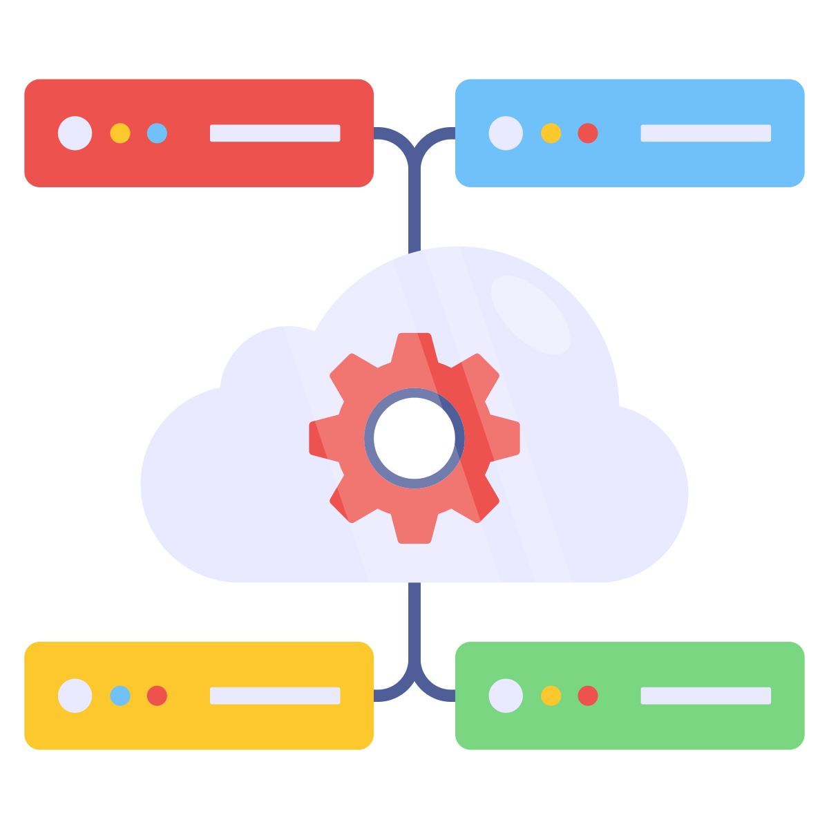 configuración de la nube icon