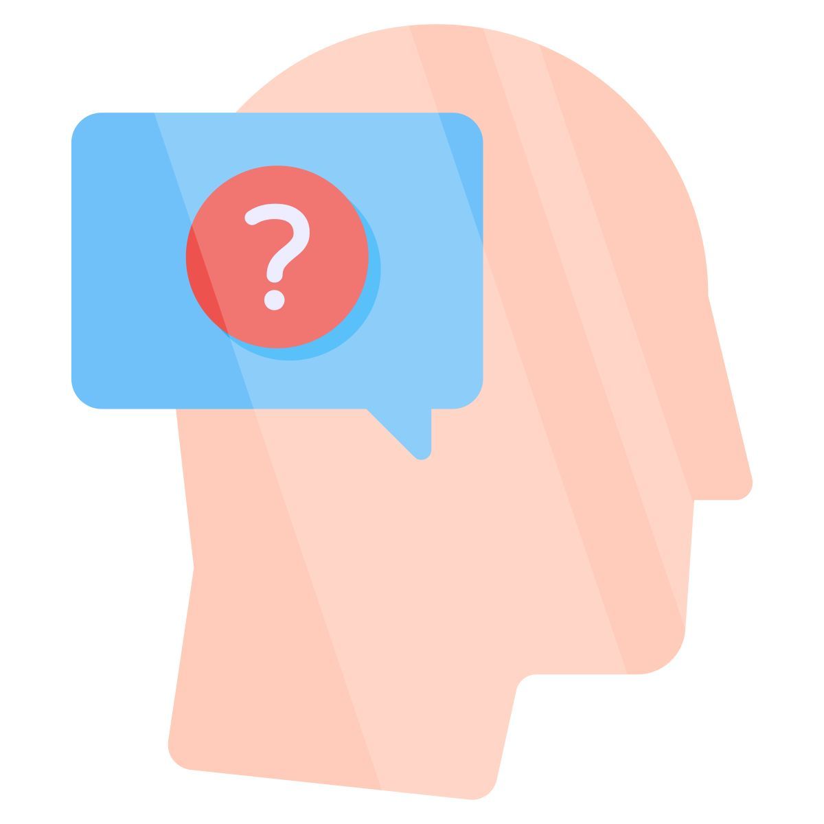 confused person icon