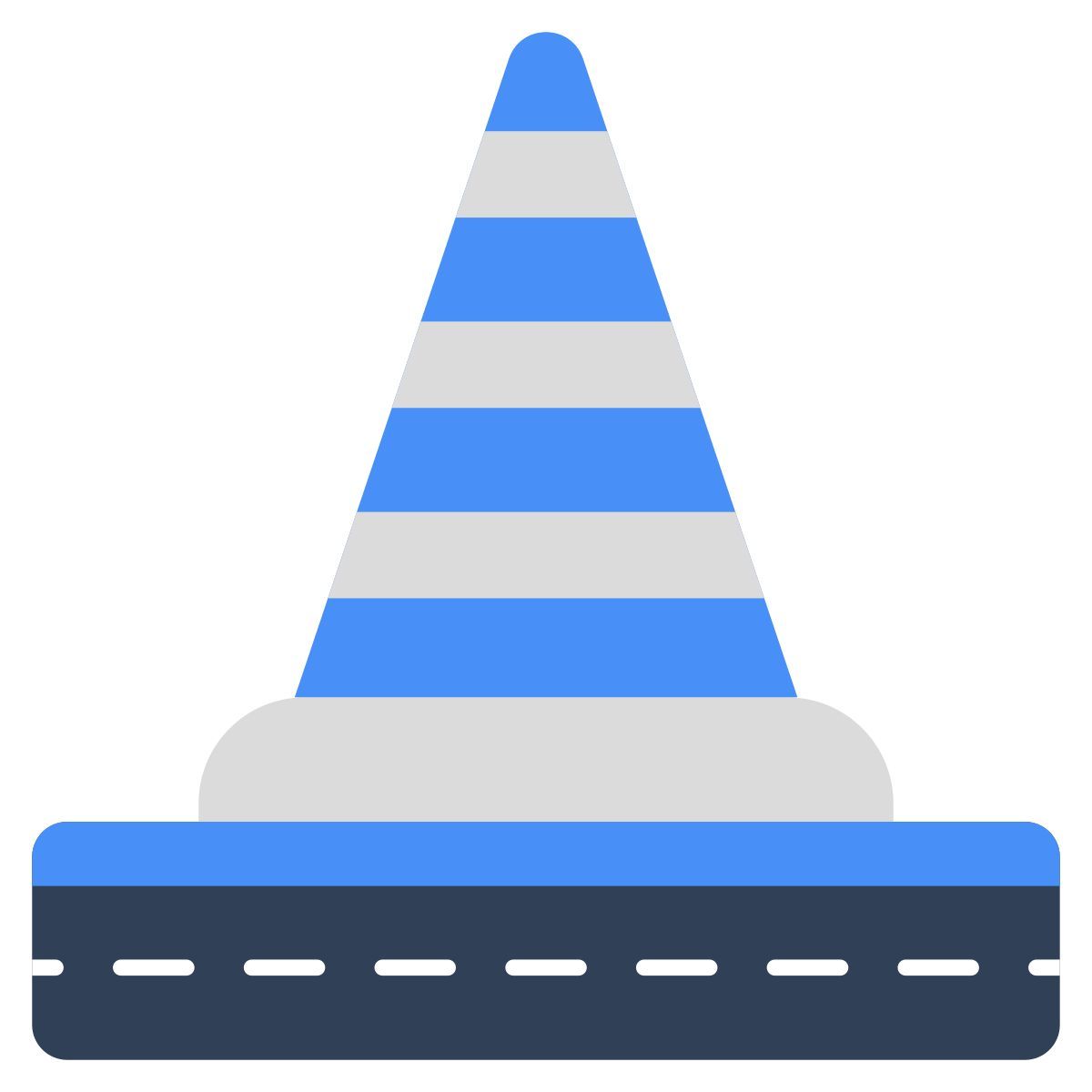 construction cone icon