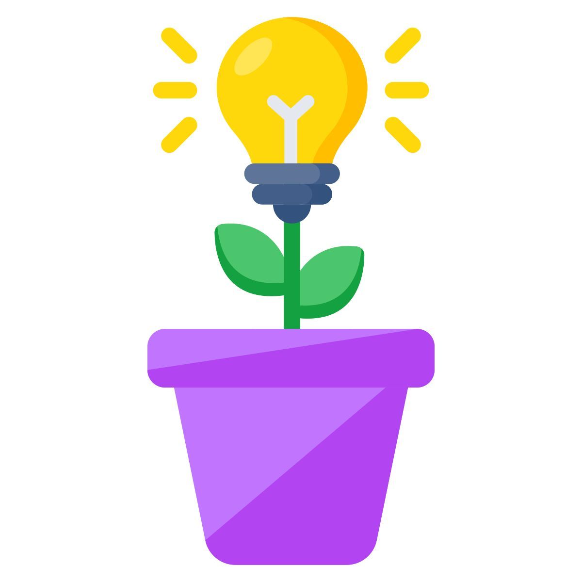 creative plant icon