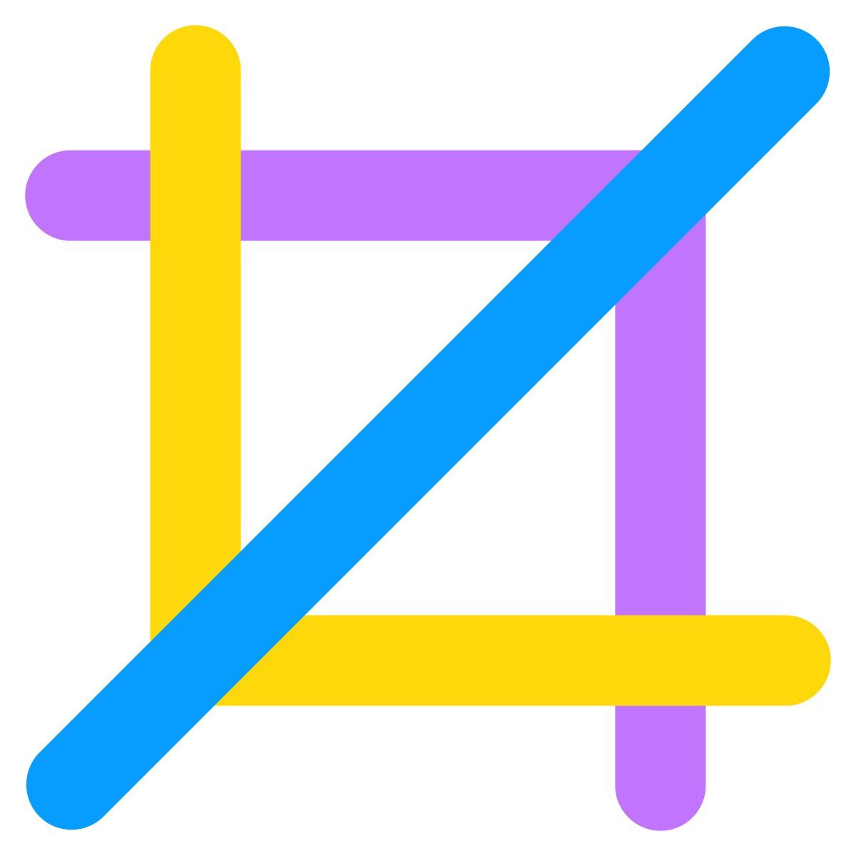 crop tool icon