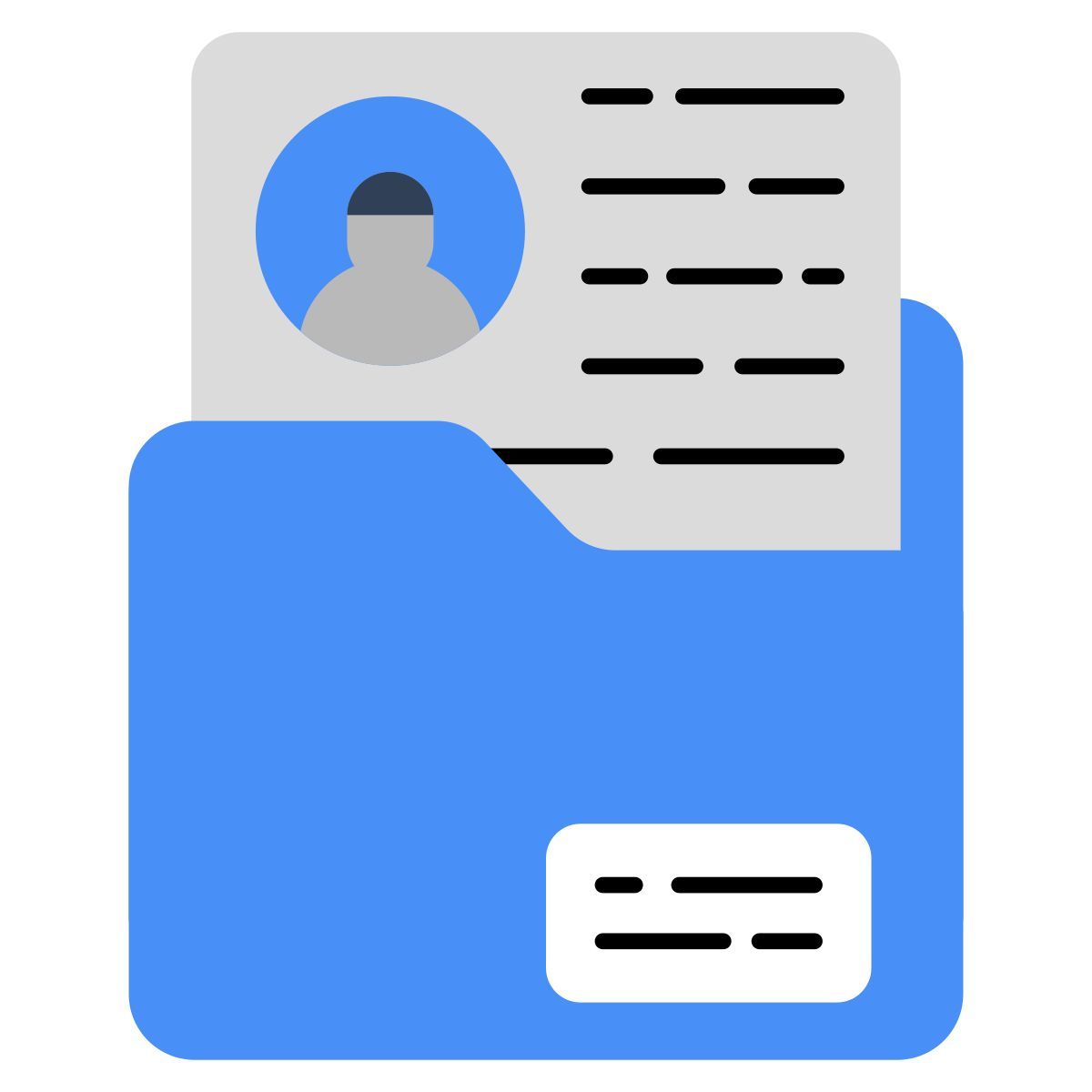 carpeta de cv icon