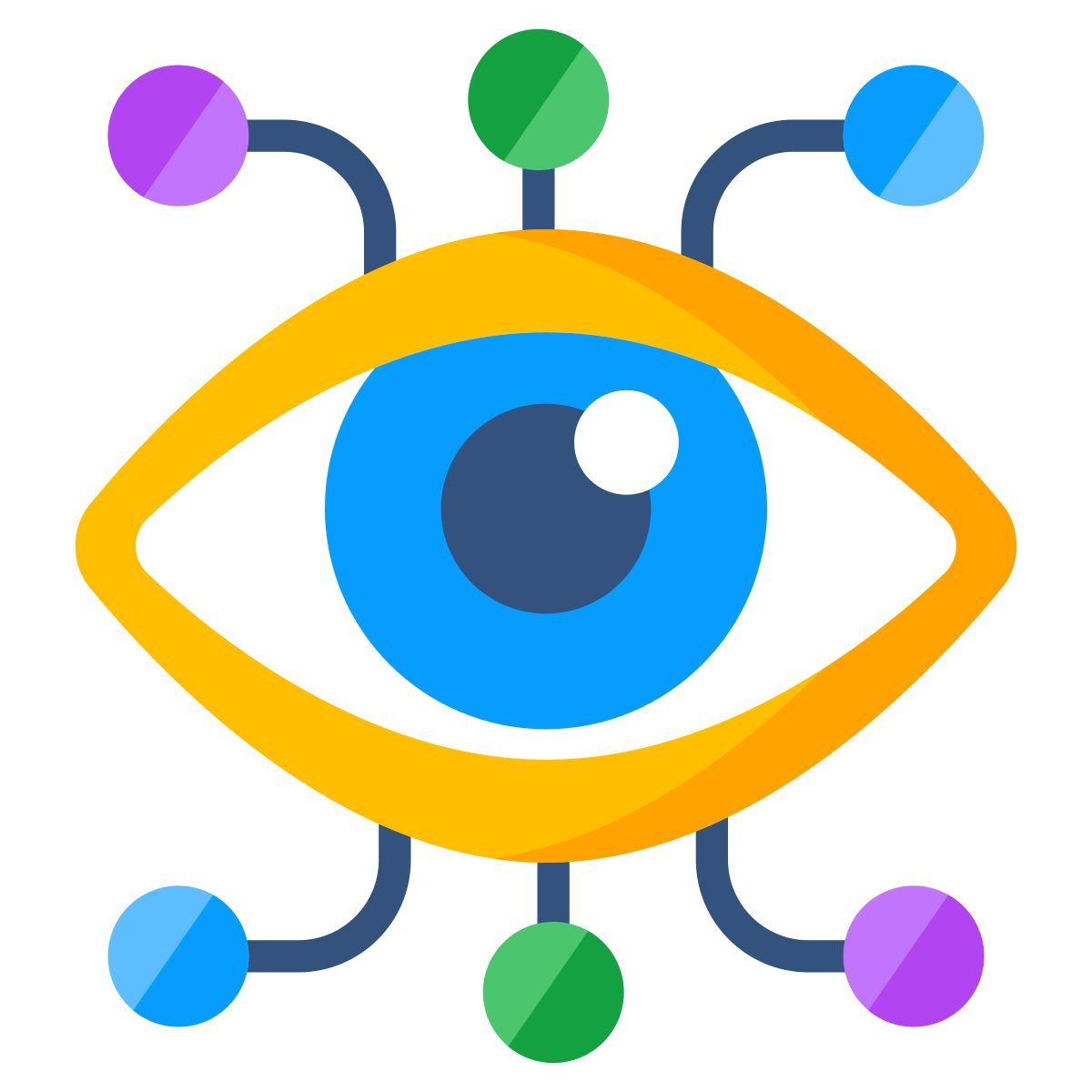 cyber eye icon