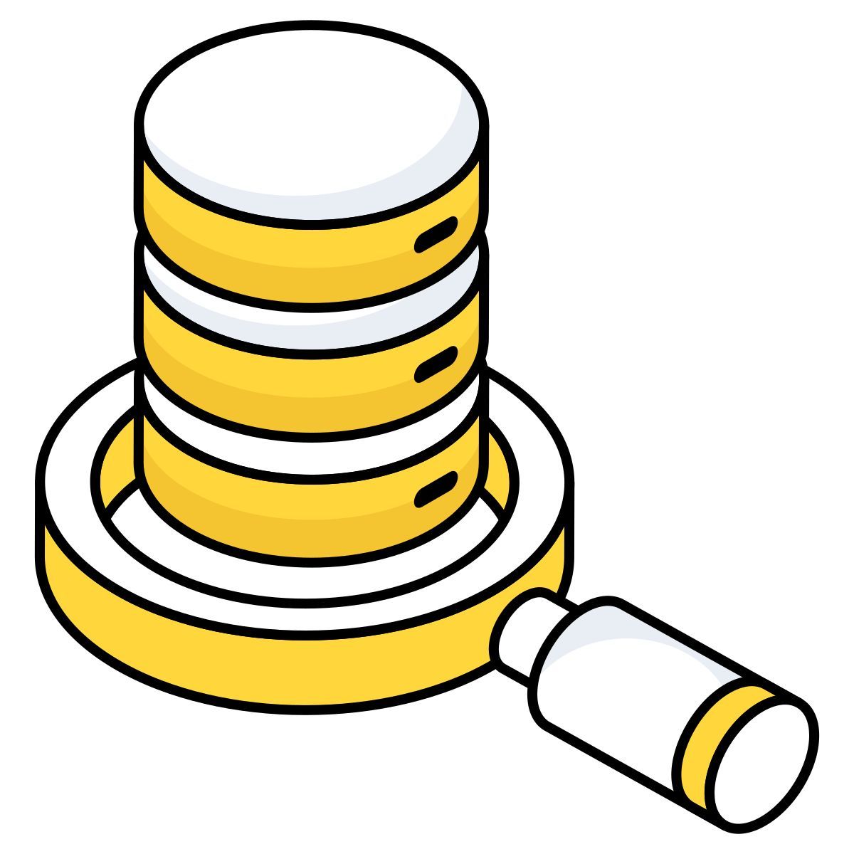 database analysis icon