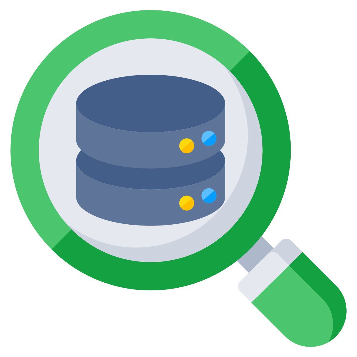 database analysis icon