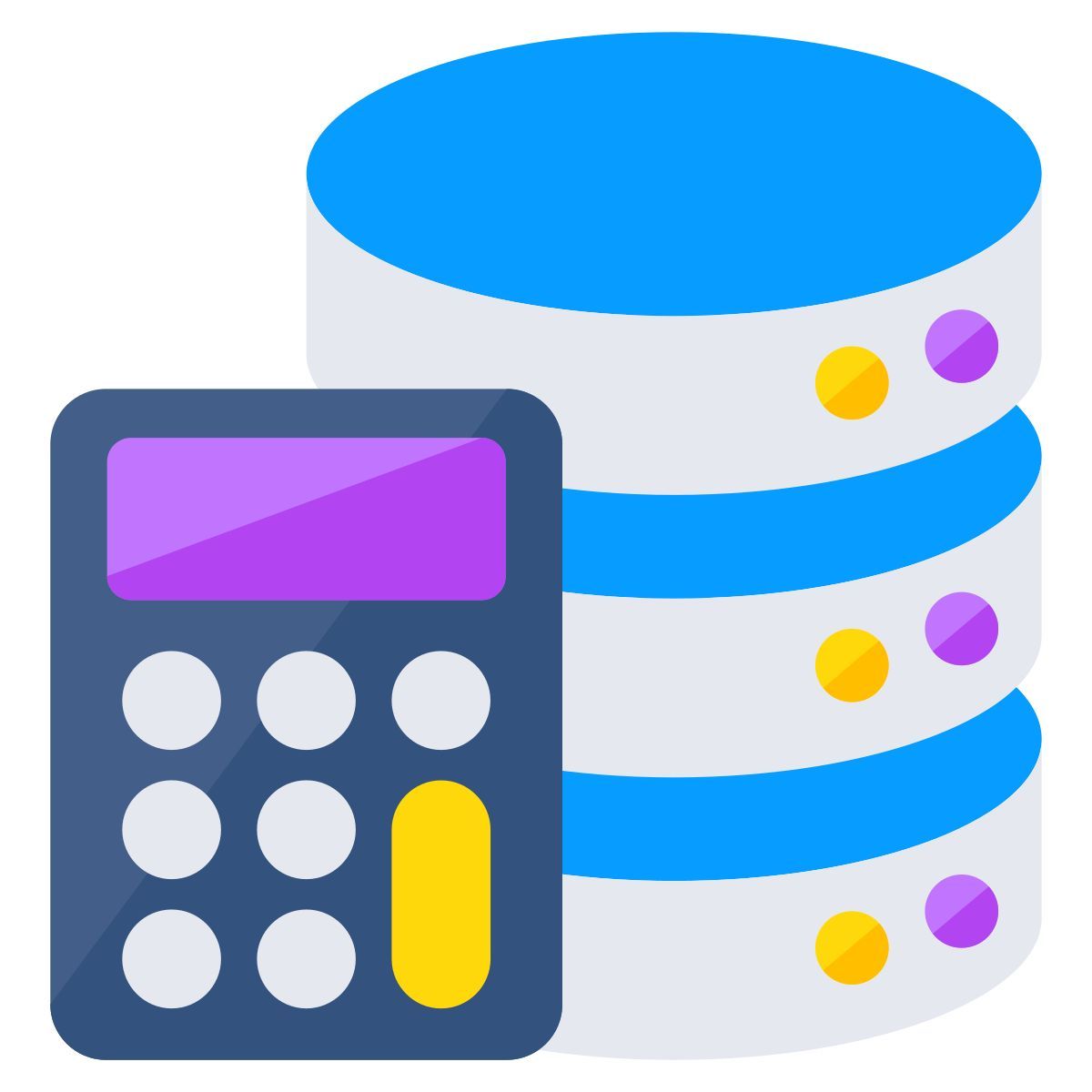 database calculation icon