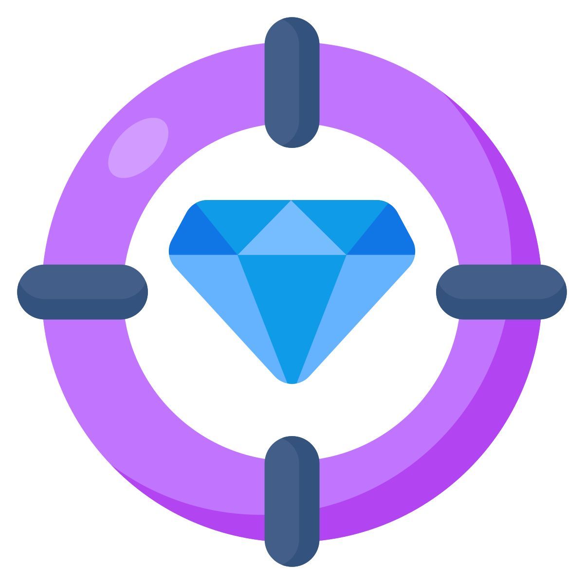 diamond target icon