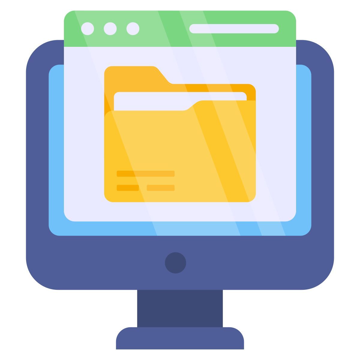 digital folder icon