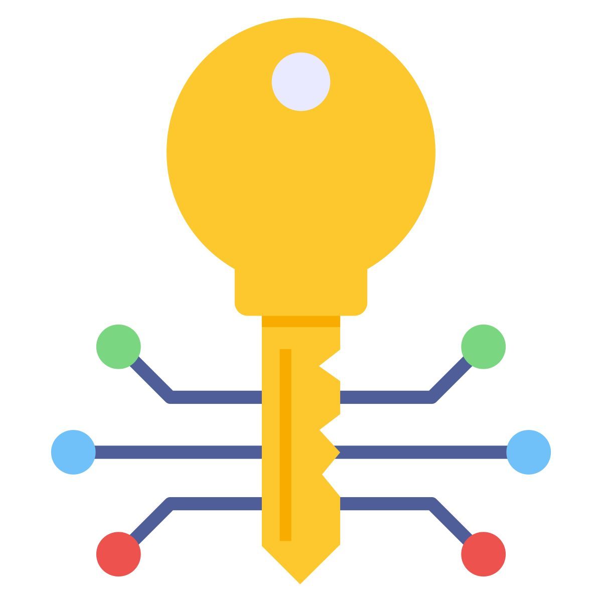 clé numérique icon