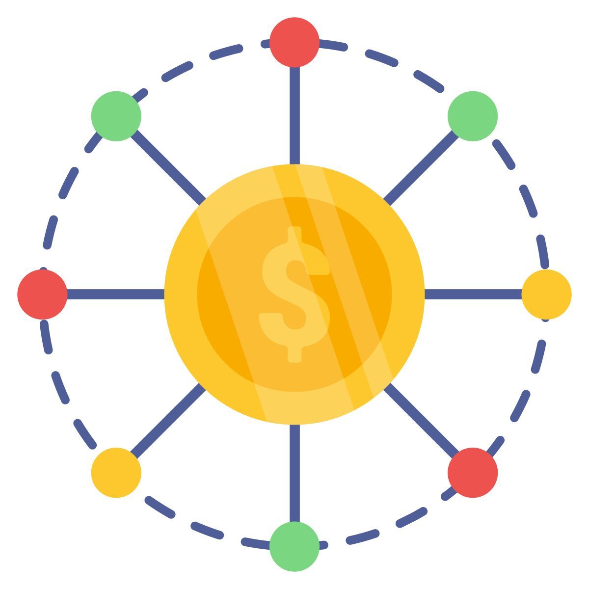dollar network icon