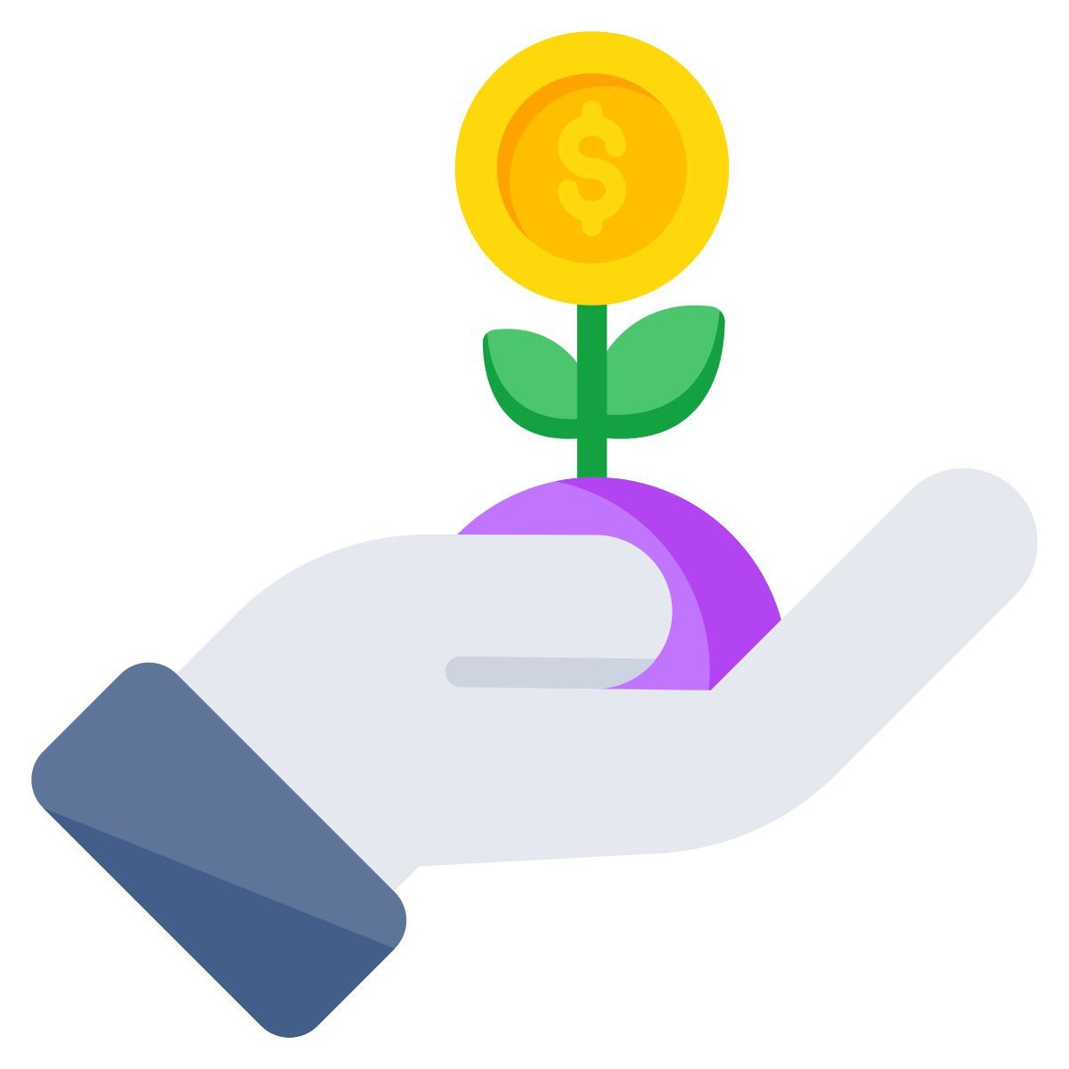 dollar plant icon