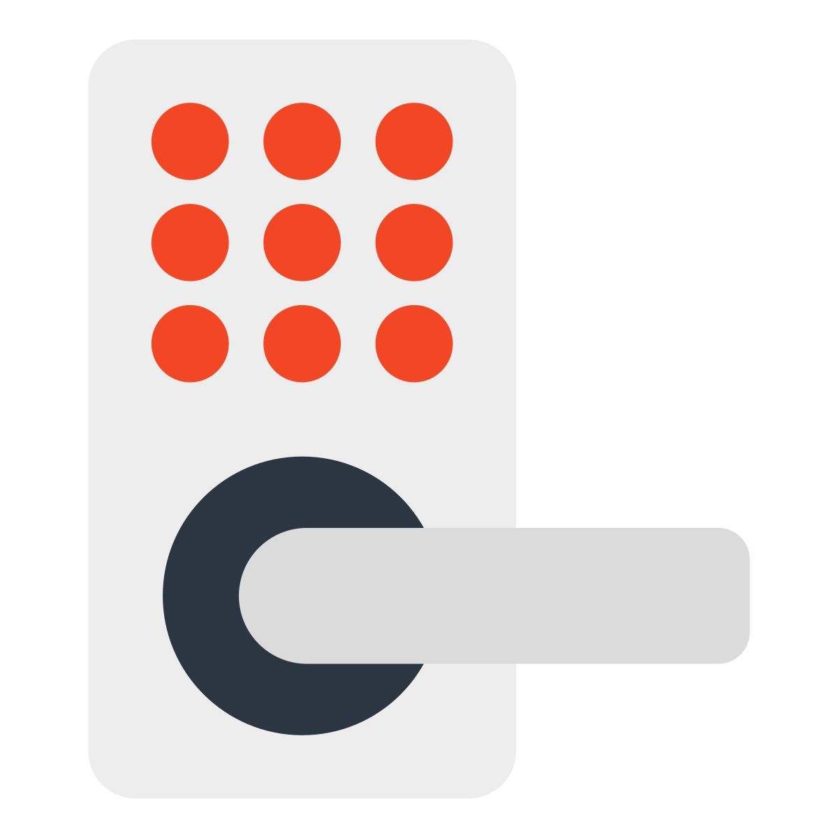 smart door lock icon