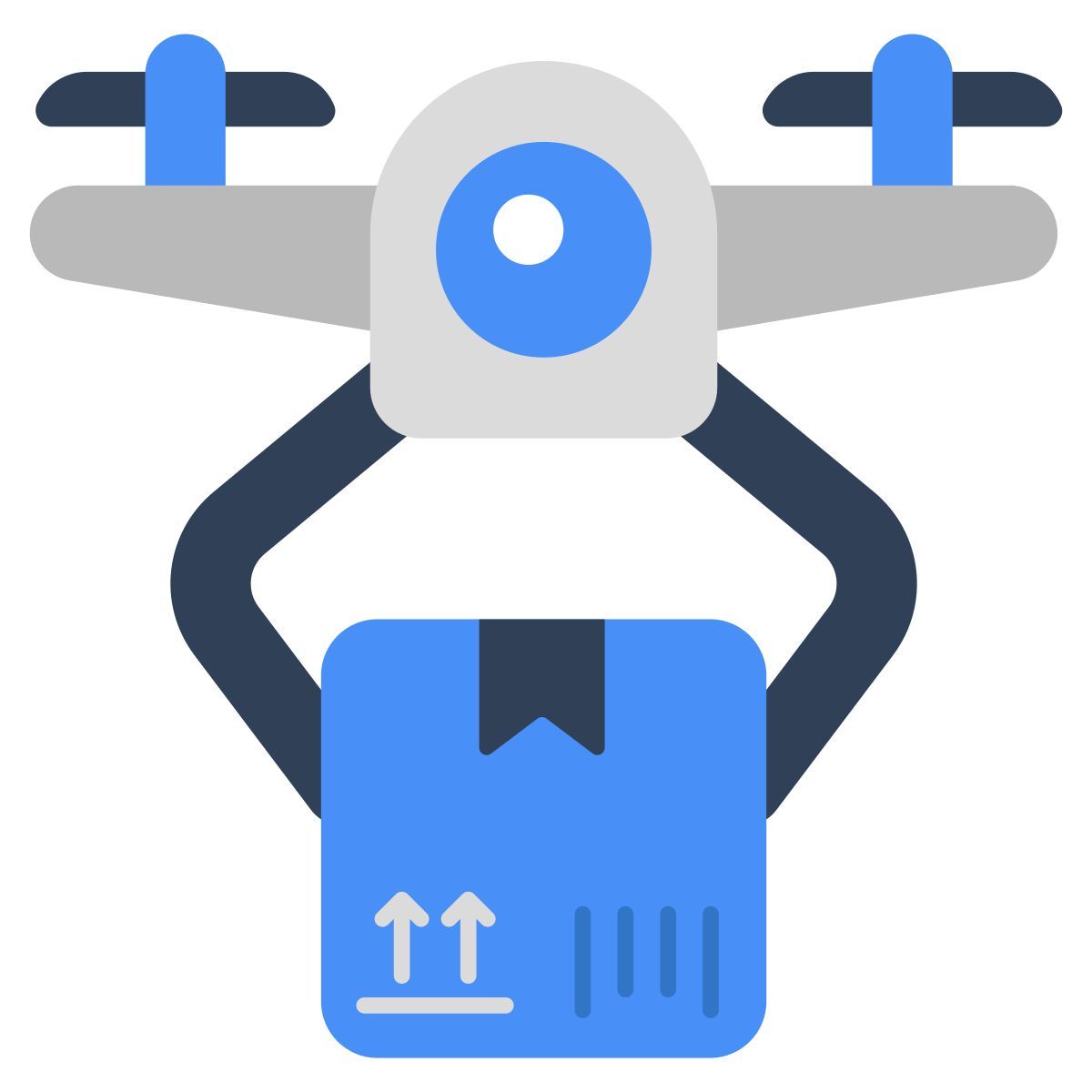 drone delivery icon