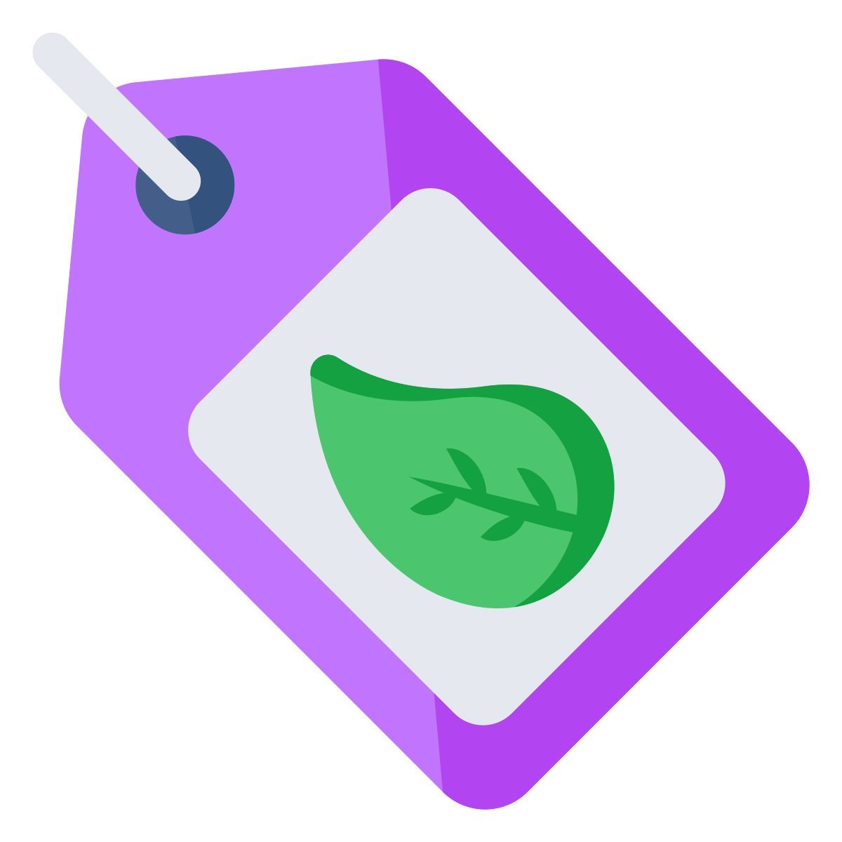 eco tag icon