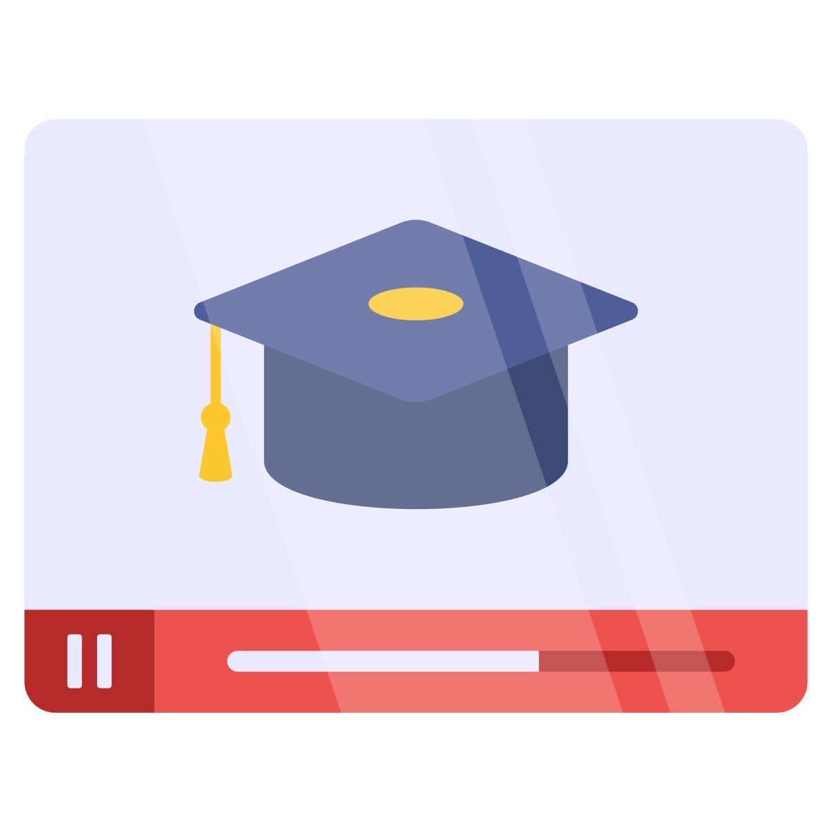 vídeo educativo icon