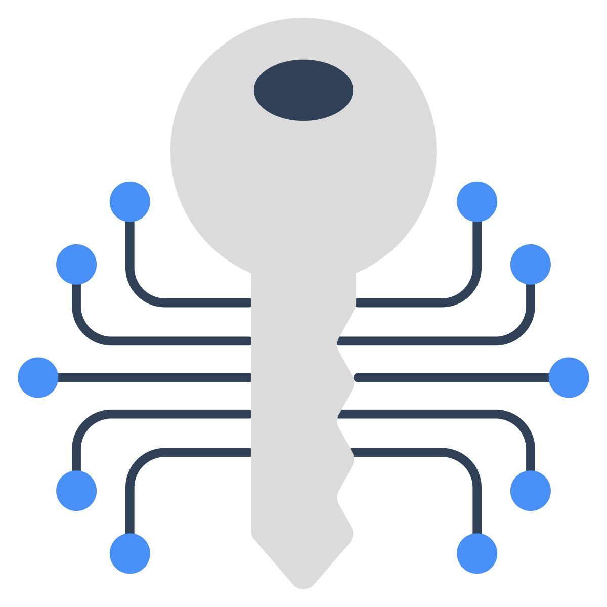 암호화된 키 icon