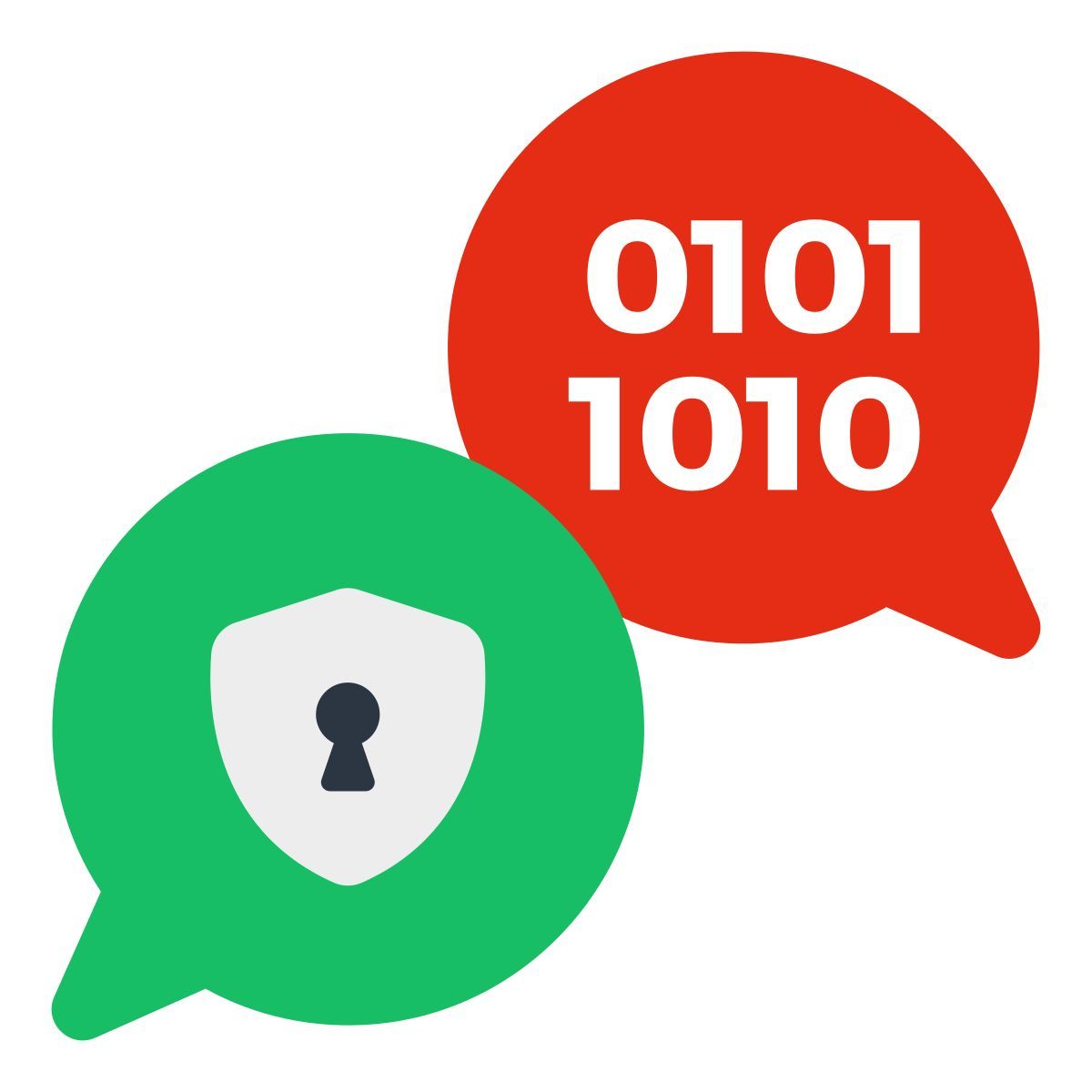 message crypté icon
