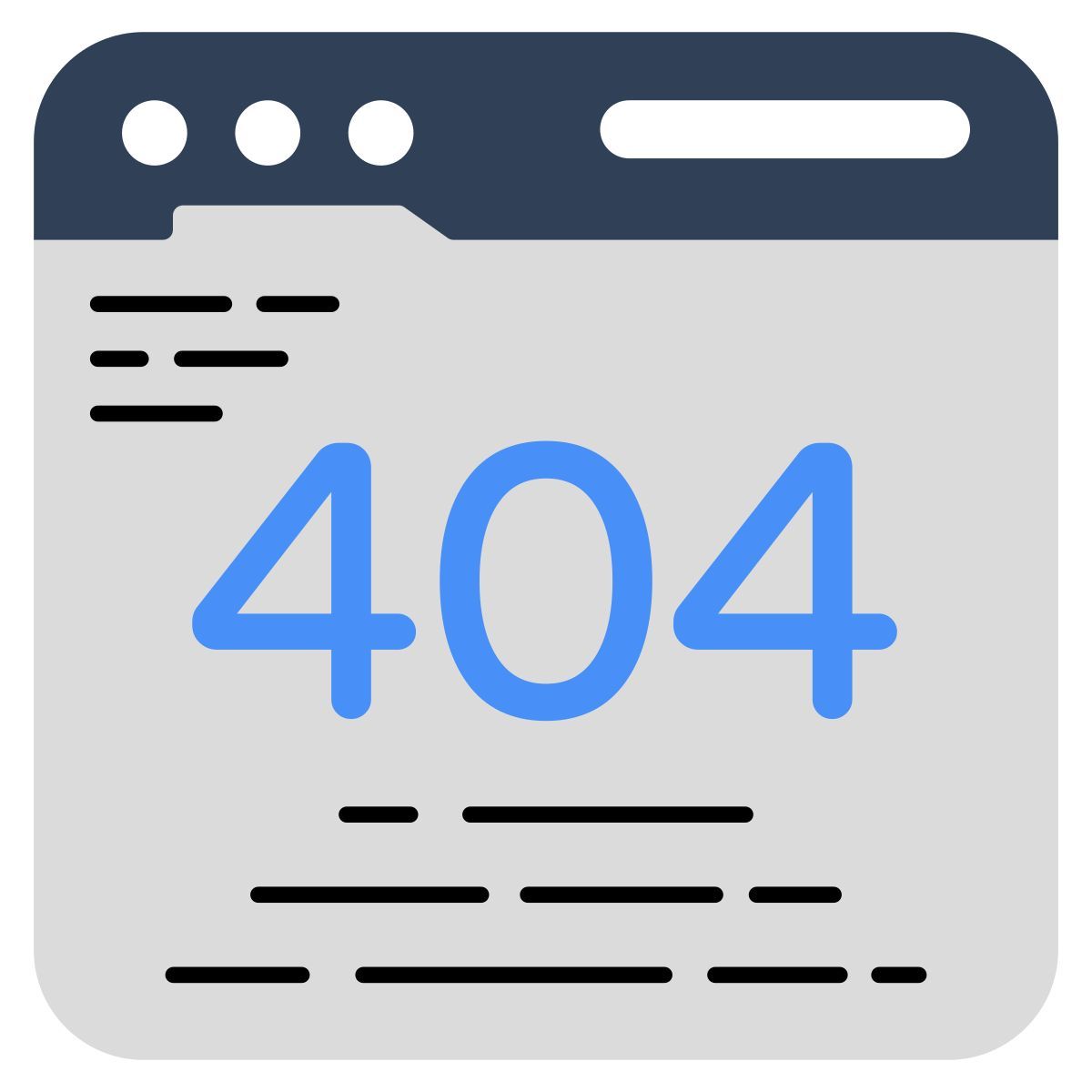 error 404 icon