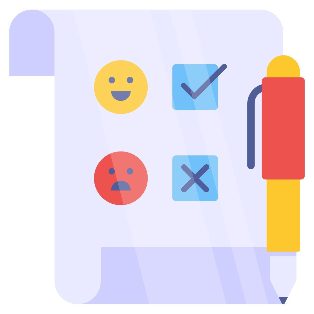 feedback reaction icon