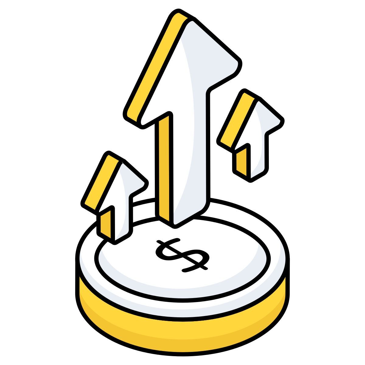 grafico finanziario icon