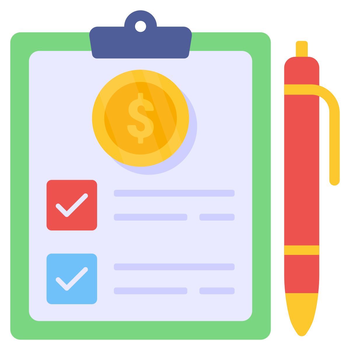 financial plan icon