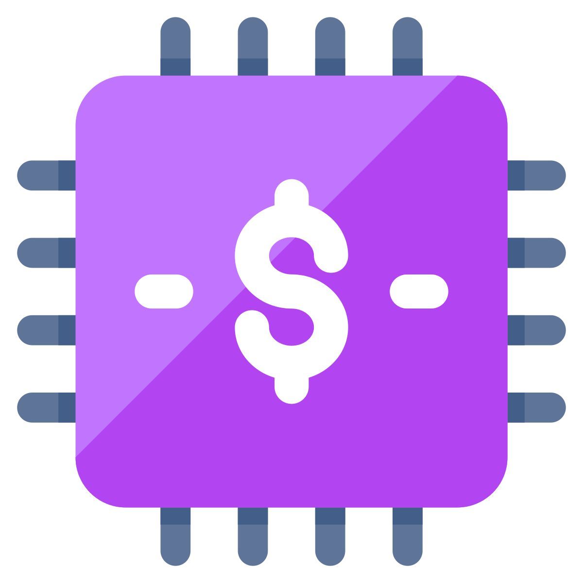 financial processor icon