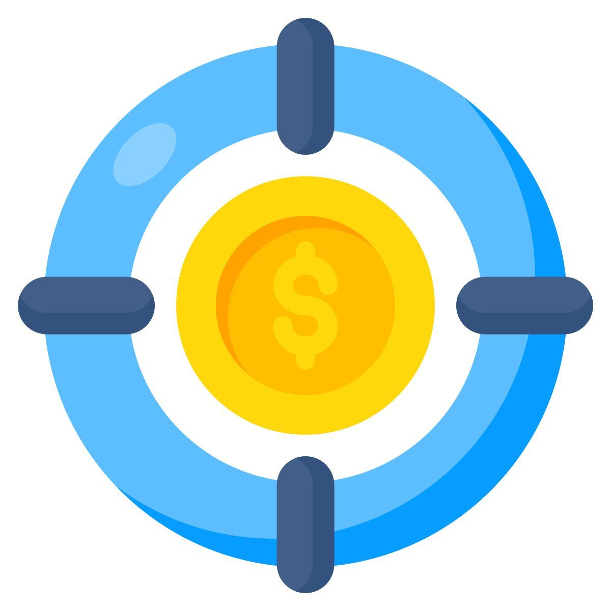finanzielles ziel icon