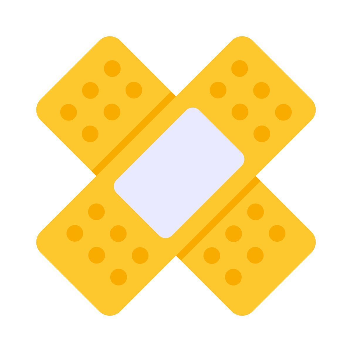 first aid bandages icon